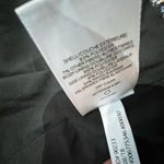 EXPRESS Black White Blue Metallic Sparkle Tweed Moto Jacket Coat Size Small Photo 4