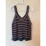Madewell  Sleeveless Stockton Sweater Tank Top Striped Starry Blue Women's Medium Photo 1