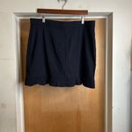 Counterparts  Navy Skort with Built in Shorts with Ruffle Trim - size XL Photo 2