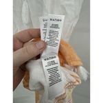 Rachel Zoe Top Women Small White Linen Blend Beach Coastal Swim Cover Tassel Photo 5