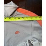 Nike Sportswear Women’s Track Jacket Activewear Leisure Casual Grey Orange, M Photo 6