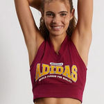 Adidas  Burgundy Originals Class Of 72 Cropped Vest Size M‎ NWT Photo 0