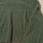 SheIn Olive Green Sweater Photo 3