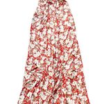 American Eagle NWOT  Outfitters Red Floral Wide Leg  Jumpsuit Photo 6