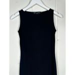 Norma Kamali Black Jersey Tank Midi Dress
Size XS Sleeveless Minimalist LBD Photo 2