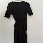 QUINCE XS Black Wrap Dress Photo 1