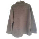 Aerie Oversized Sherpa Pullover Loungewear Cozy Olive Green Size Small Photo 2