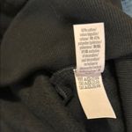 Victoria's Secret  NWT Black Lace-Up cropped Sweatshirt Medium Photo 4