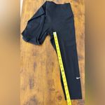 Nike Cropped Dri-Fit Leggings Women's S Black Athletic Training Photo 7
