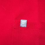 Fabletics  Scrub Top Womens Large Red V-Neck Short Sleeve Casual Nursing Medical Photo 5