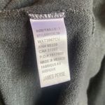 James Perse Standard  Dark Gray Cowl Neck Long Sleeve Shirt Photo 3