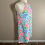 Lilly Pulitzer Size Medium Tabby Shift Dress Zanzibar Blue Blue Bunny Business Photo 4