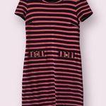 Talbots Striped Midi Dress Size Small Petite Academia Teachercore Casual Office Photo 1