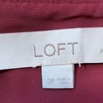 | LOFT Satin like midi wedding guest dress Photo 2