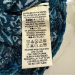 Free People Ginger Berry Sheer Top Burnout Velvet Women’s Medium Midnight Lagoon Photo 9