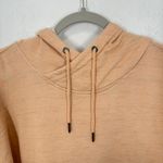 Carhartt  Peach Orange Heathered Pullover Hoodie Thumbholes Women's Medium Casual Photo 3