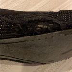 Tory Burch Black Caroline Arabia Elastic Flats - Size 7 1/2 Photo 3