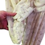 Gunne Sax Vintage by Jessica Floral Dress Long Sleeve Flowers Size S/M Photo 3