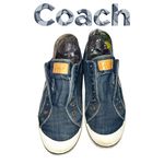 Coach Blue Denim Sneakers Photo 2