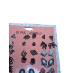 18 Pair Pierced Earring Set Western Pearl Geometric Shape Animals Photo 3