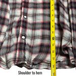 Ed Hardy Y2K  Red Black Plaid Jeweled Embroidered Buttondown Holiday Rodeo S Photo 10