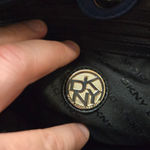 DKNY  Blue Genuine Leather Adjustable Crossbody Classic Designer Crossbody Bag Photo 12