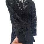 Ba&sh  NEW Aphrodite Black Lace Dress Photo 4