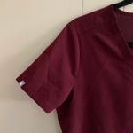 FIGS  Burgundy Catarina Scrub Top Uniform Medical Nurse Doctor Women's size Small Photo 3