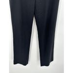 Theory Womens Black Dress Pants Size 6 Virgin Wool Blend Career Slacks Trousers Photo 4