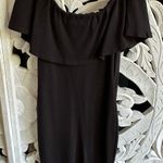 White House | Black Market Black Cocktail Dress Photo 1