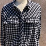 Madewell Latitude Plaid Shirt Dress Medium Photo 3