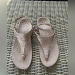 Vionic  Kirra Leather Thong Rose‎ Gold Sandals size 9.5 boho coastal Workwear Photo 7