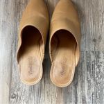 Madewell Harper Mule Brown Leather Block Heel J8560 Fall Classic Women's 8 Photo 3