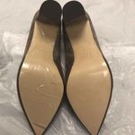Suede Taupe Pointed Japanese Designer Heels Size 7 Photo 6