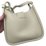 Miztique Chic Cream Faux Leather Shoulder Bag with Silver Accents Classic Tan Photo 4