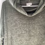 Caslon Oversized Cowl Neck Sage Green Sweater Photo 1