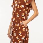 Equipment Lorainna Dress in Tortoise Shell Multi Small Womens Silk Mini Photo 1