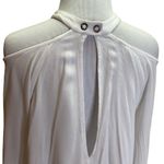 Free People  Rayon Drift Away Blouse / Dress in Ivory Size Small Photo 6