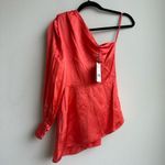 Cinq à Sept NWT Cinq A Sept Stace 100% Silk Elegant One Shoulder Twist Wedding Party Size XS Photo 8