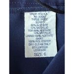 Vintage Navy Blue Formal Maxi Skirt A Photo 4