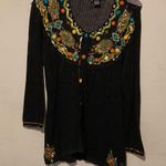 Berer retro vintage see through cardigan 900 Black Size XL Photo 2
