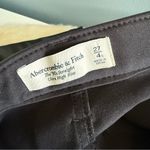 Abercrombie & Fitch The 90’s Straight Ultra High Rise Vegan Leather Pants Photo 6