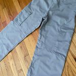 Nike Stone Grey Cargo Pants Textured Drawstring Parachute y2k vintage Loose Fit edgy baggy fitting masc skater Wide Adjustable leg hems Retro 90's Straight Pockets Korean tbs Street Casual Photo 6