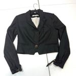 Veronica Beard Girard black cropped Jacket Small Photo 1
