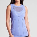 Athleta  Lavender Perforated Tank Top Photo 0