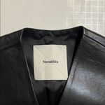 Like New! Nanushka Arnona cropped leather vest, size M Black Size M Photo 4