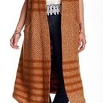 Free People  Queens Park Maxi Knit Vest Size Large Photo 0