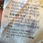 Armani Collezioni  Long-Length Cardigan Sweater Wool Blend Fringe Size 8 Women's Photo 10