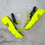 Giuseppe Zanotti NEW  Apocalypse Chunky Platform Sole Sandal Shoes Neon Black 39 Photo 6