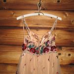 Mac Duggal NWT  Embellished Floral Detail A Line Gown Photo 11